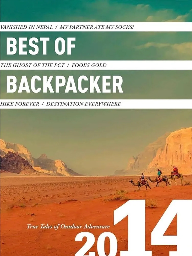 A book cover with the words " best of backpacker 1 4 "