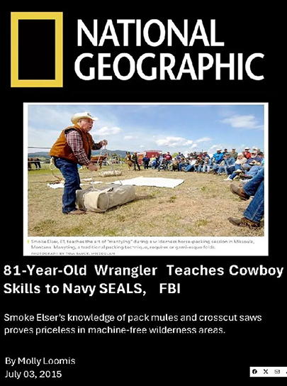 81-Year-Old Wrangler Teaches Cowboy Skills to Navy SEALS, FBI, National Geographic